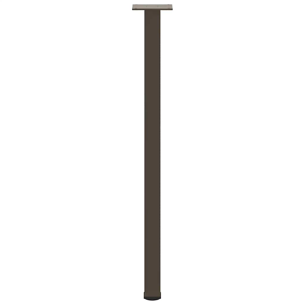 Konsollbordben 4 stk naturstål 72–74 cm stål
