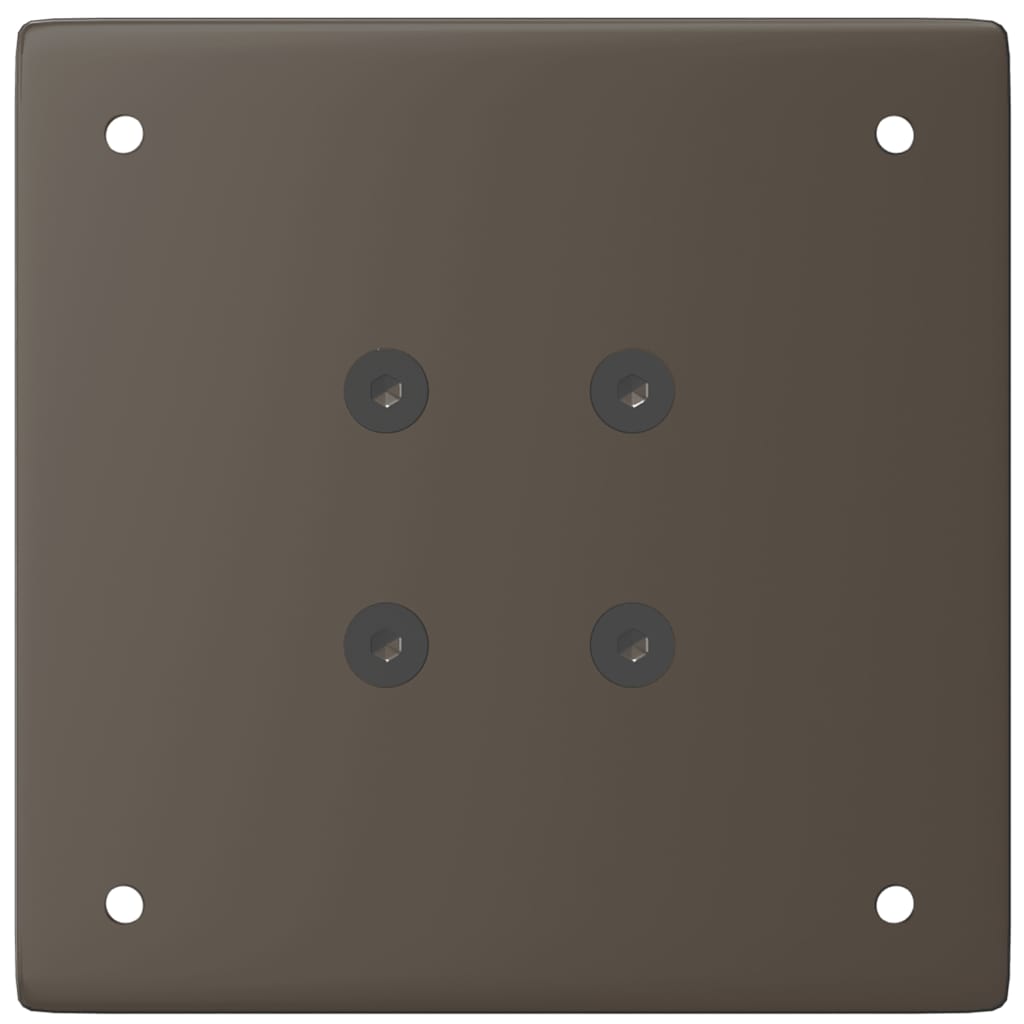 Salongbordben 4 stk naturstål 30–32 cm stål