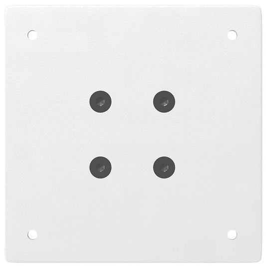 Barbordben 4 stk hvite 100-102 cm stål
