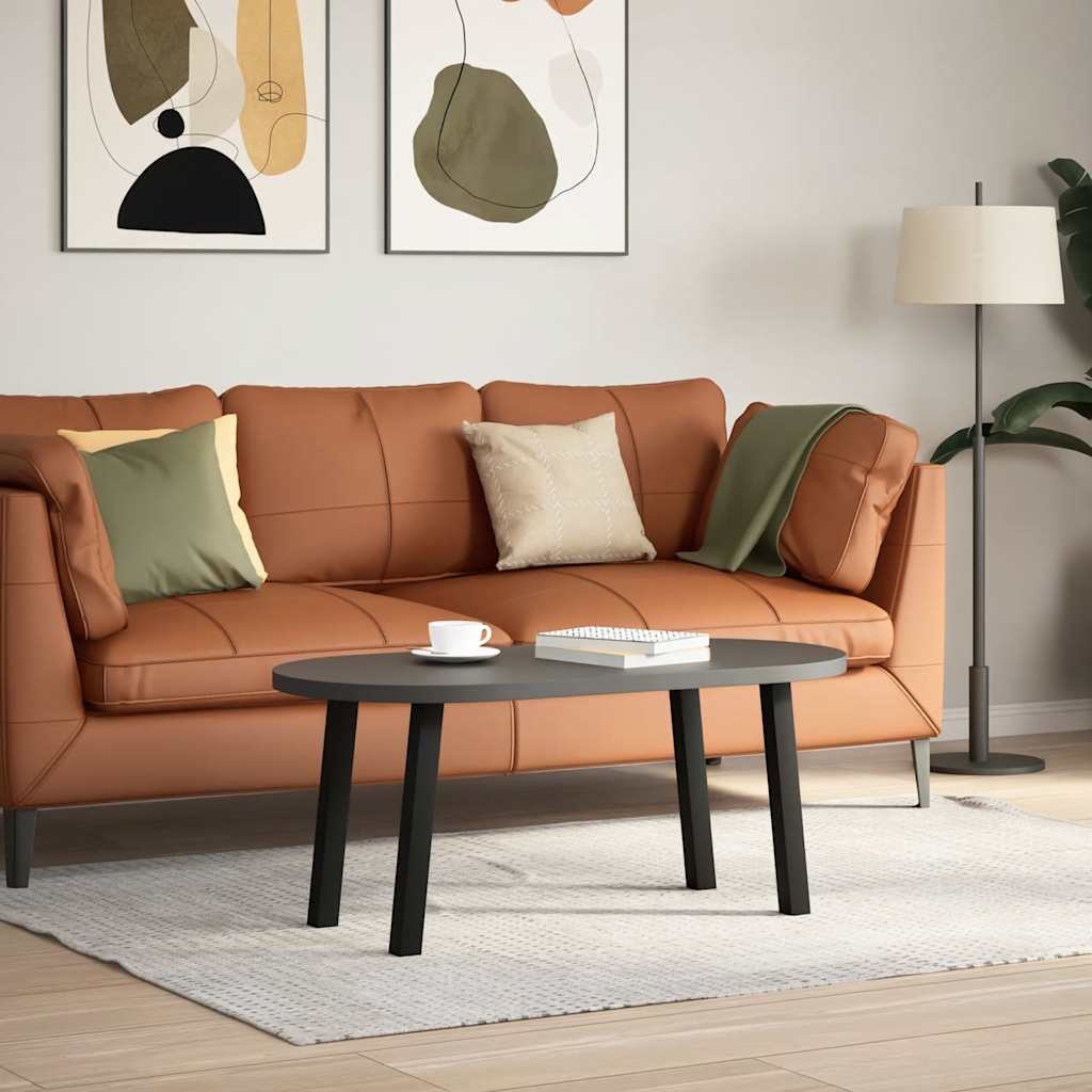 Salongbordben 4 stk svart 30 cm stål vidaXL
