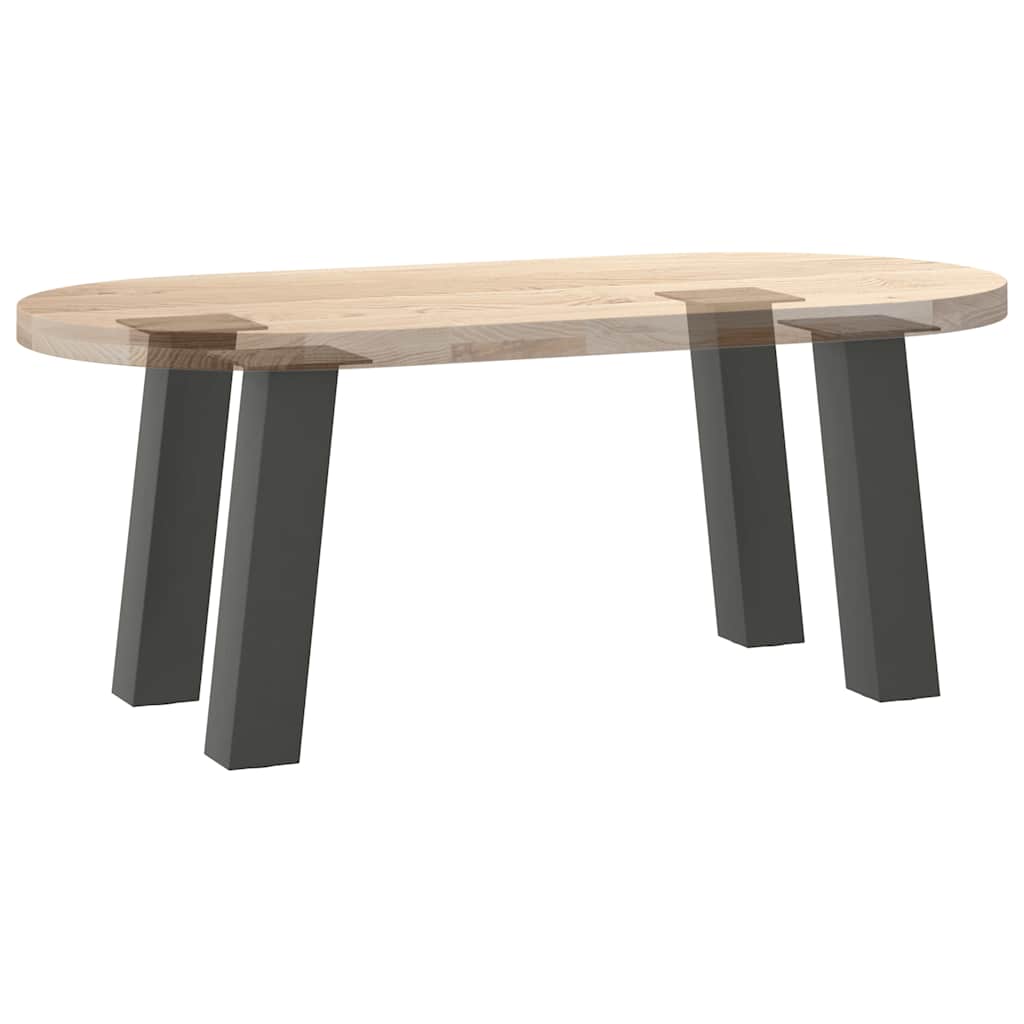 Salongbordben 4 stk antrasitt 42 cm stål