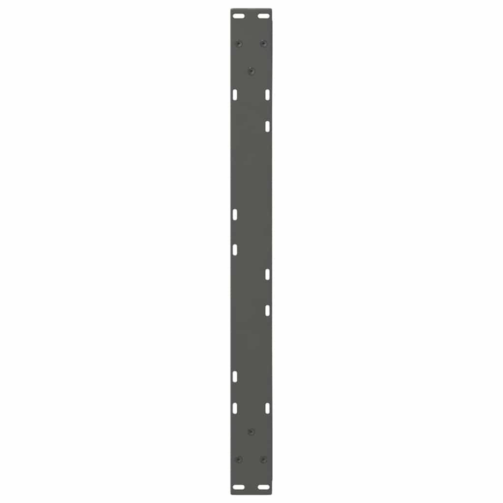 Salongbordben 2 stk antrasitt 70 x (30-31,3) cm stål