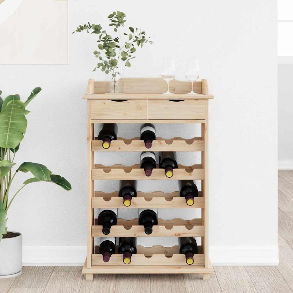 Vinhylle Naturlig 58 x 28 x 90 cm Massiv Furu