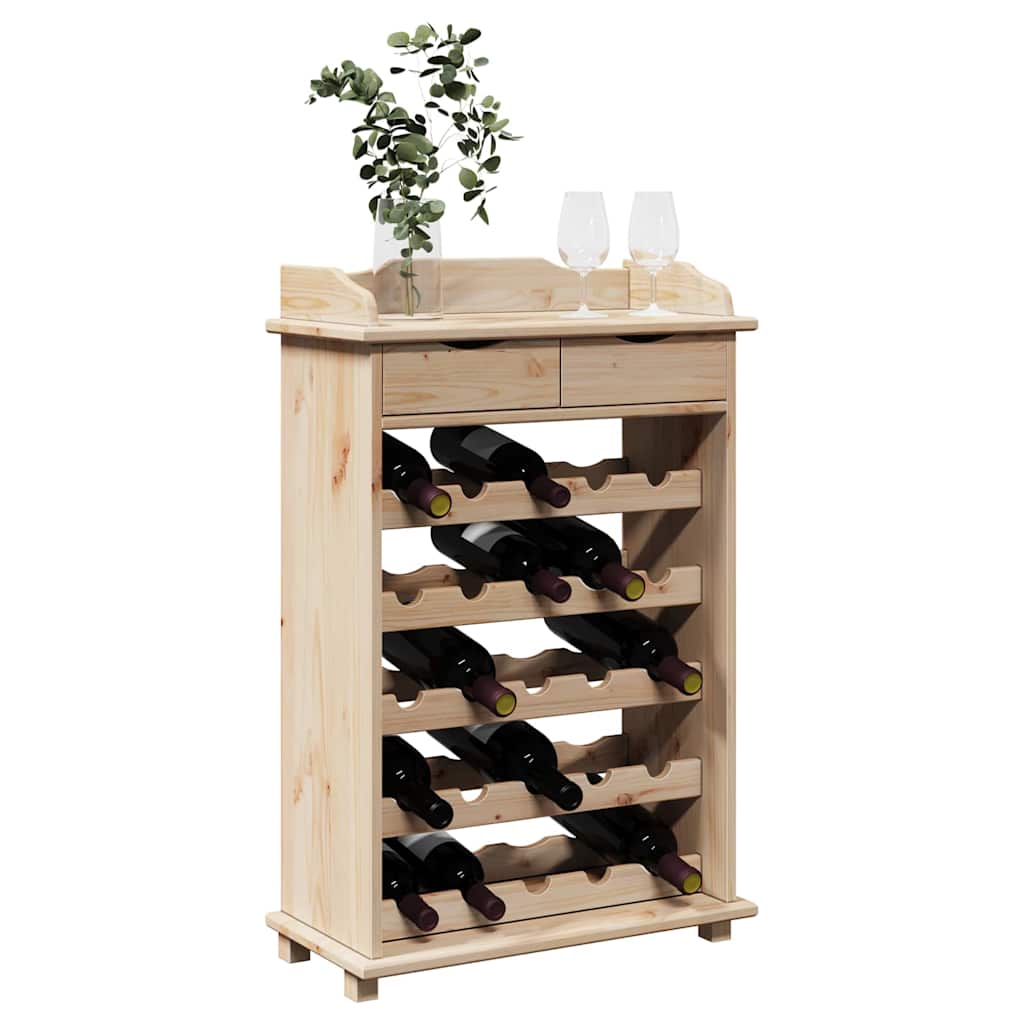 Vinhylle Naturlig 58 x 28 x 90 cm Massiv Furu