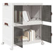 Oppbevaringsboks stablebar med hjul 2-lags 75 L 64x40x76 cm