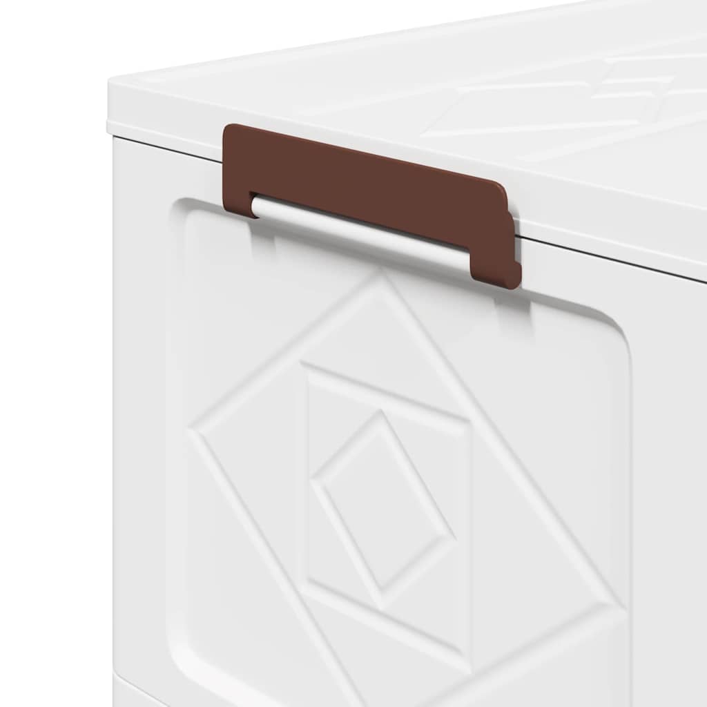 Oppbevaringsboks stablebar med hjul 5-lags 75 L 64x40x179 cm