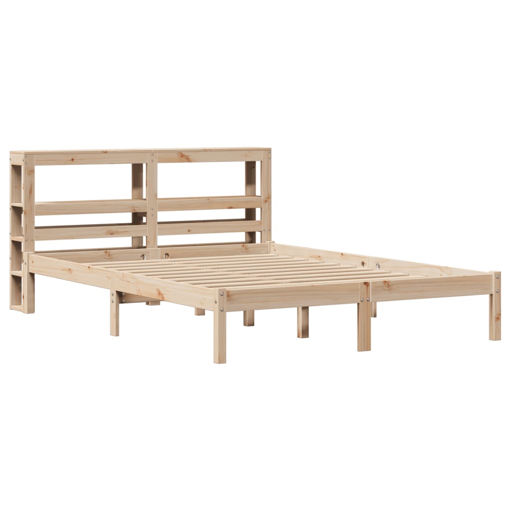 Sengeramme uten madrass 140x200 cm heltre furu