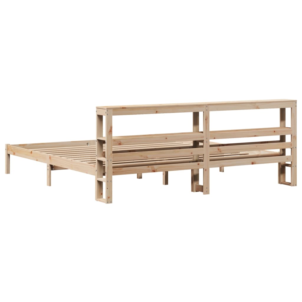 Sengeramme uten madrass 180x200 cm heltre furu