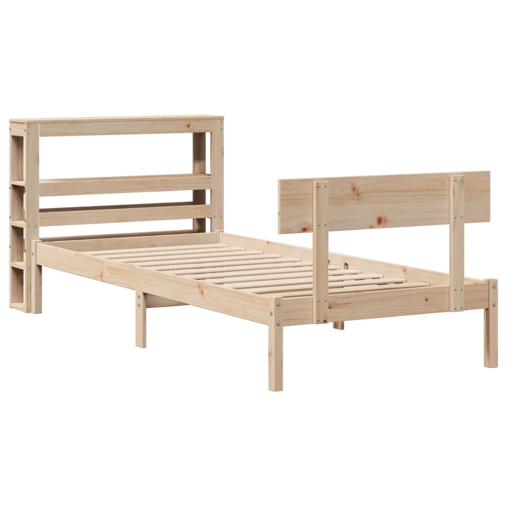 Sengeramme uten madrass 90x200 cm heltre furu