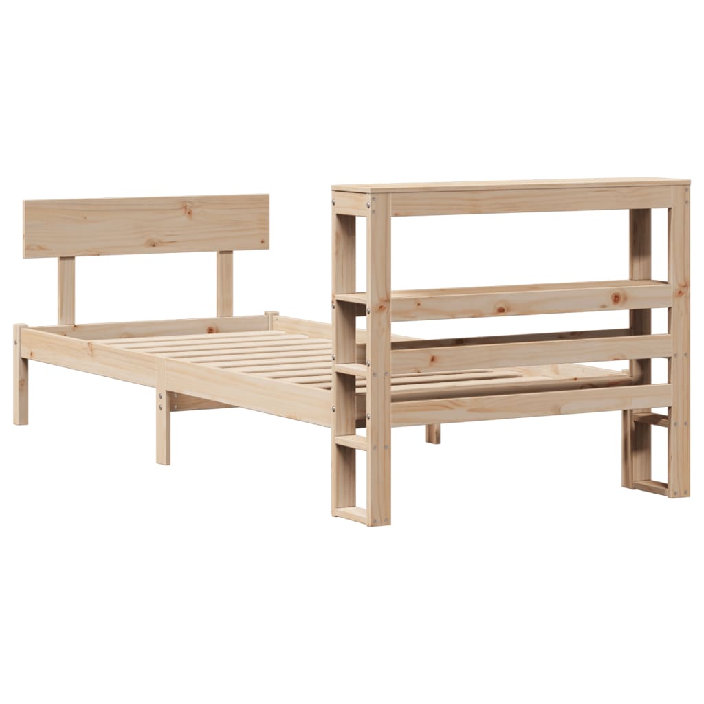 Sengeramme uten madrass 90x200 cm heltre furu