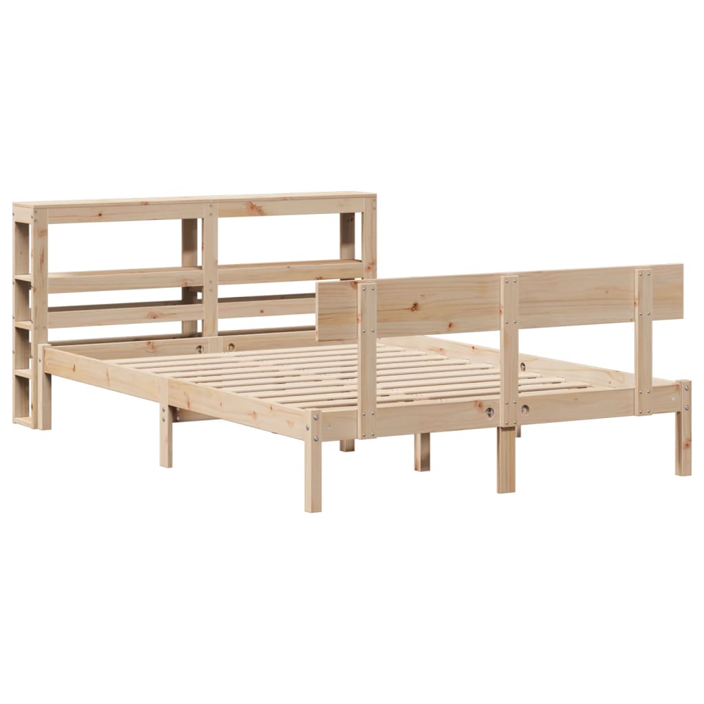 Sengeramme uten madrass 140x200 cm heltre furu