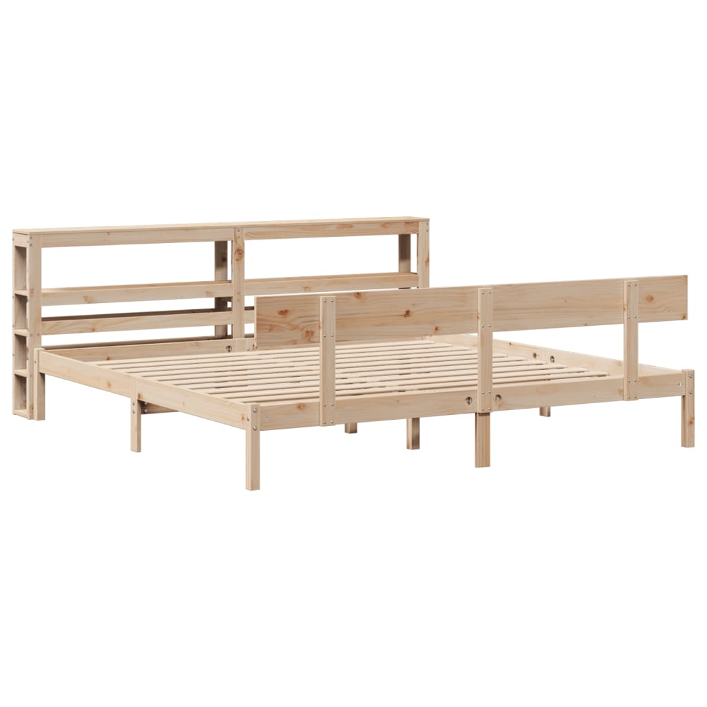 Sengeramme uten madrass 180x200 cm heltre furu