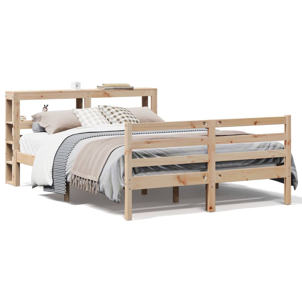 Sengeramme uten madrass 140x190 cm heltre furu
