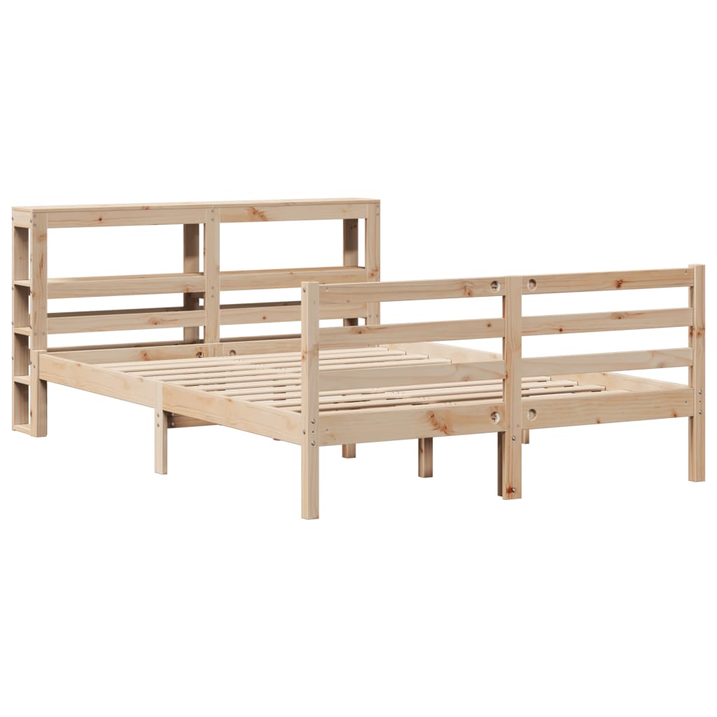 Sengeramme uten madrass 140x200 cm heltre furu