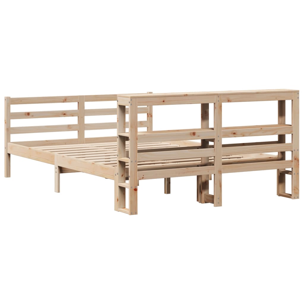 Sengeramme uten madrass 140x200 cm heltre furu