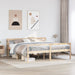 Seniorseng med hodegavl 180x200 cm heltre furu