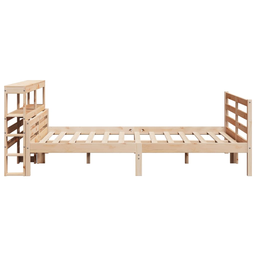 Sengeramme med hodegavl 140x190 cm heltre furu