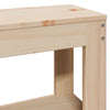 Sengeramme med hodegavl 140x190 cm heltre furu