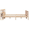 Sengeramme med hodegavl 140x200 cm heltre furu