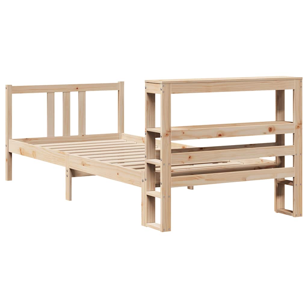 Sengeramme med hodegavl 90x190 cm heltre furu