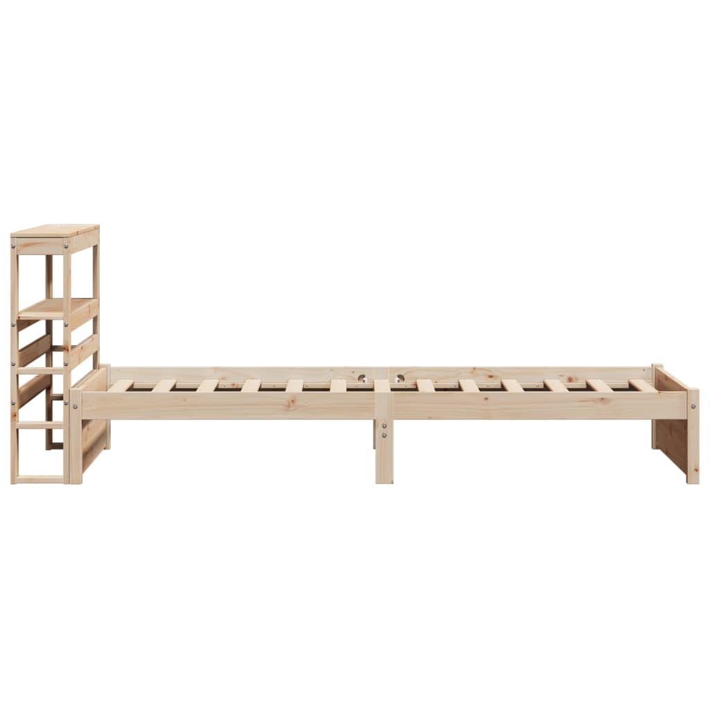 Sengeramme med hodegavl 75x190 cm heltre furu