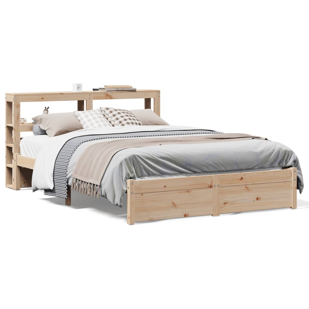Sengeramme med hodegavl 120x190 cm heltre furu
