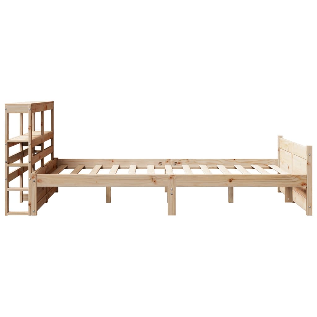 Sengeramme med hodegavl 120x200 cm heltre furu