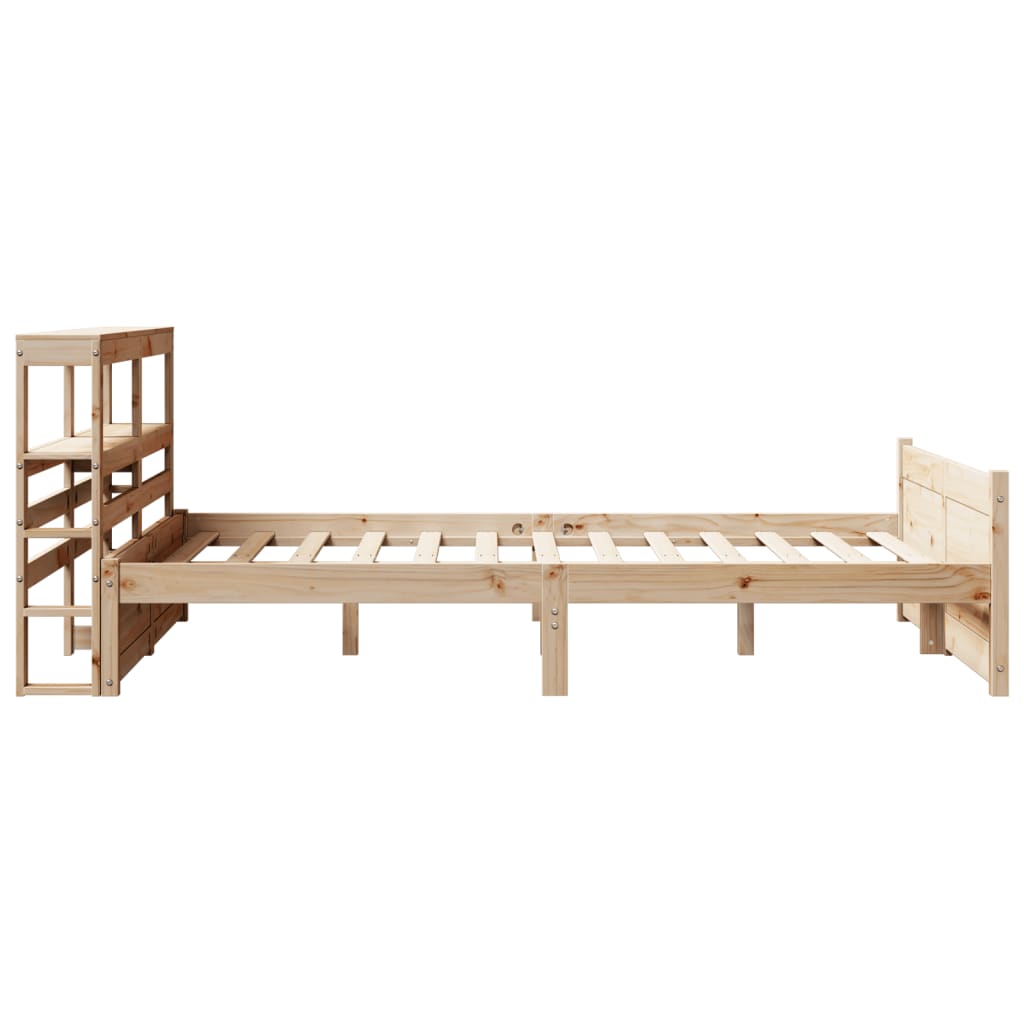 Sengeramme med hodegavl 150x200 cm heltre furu