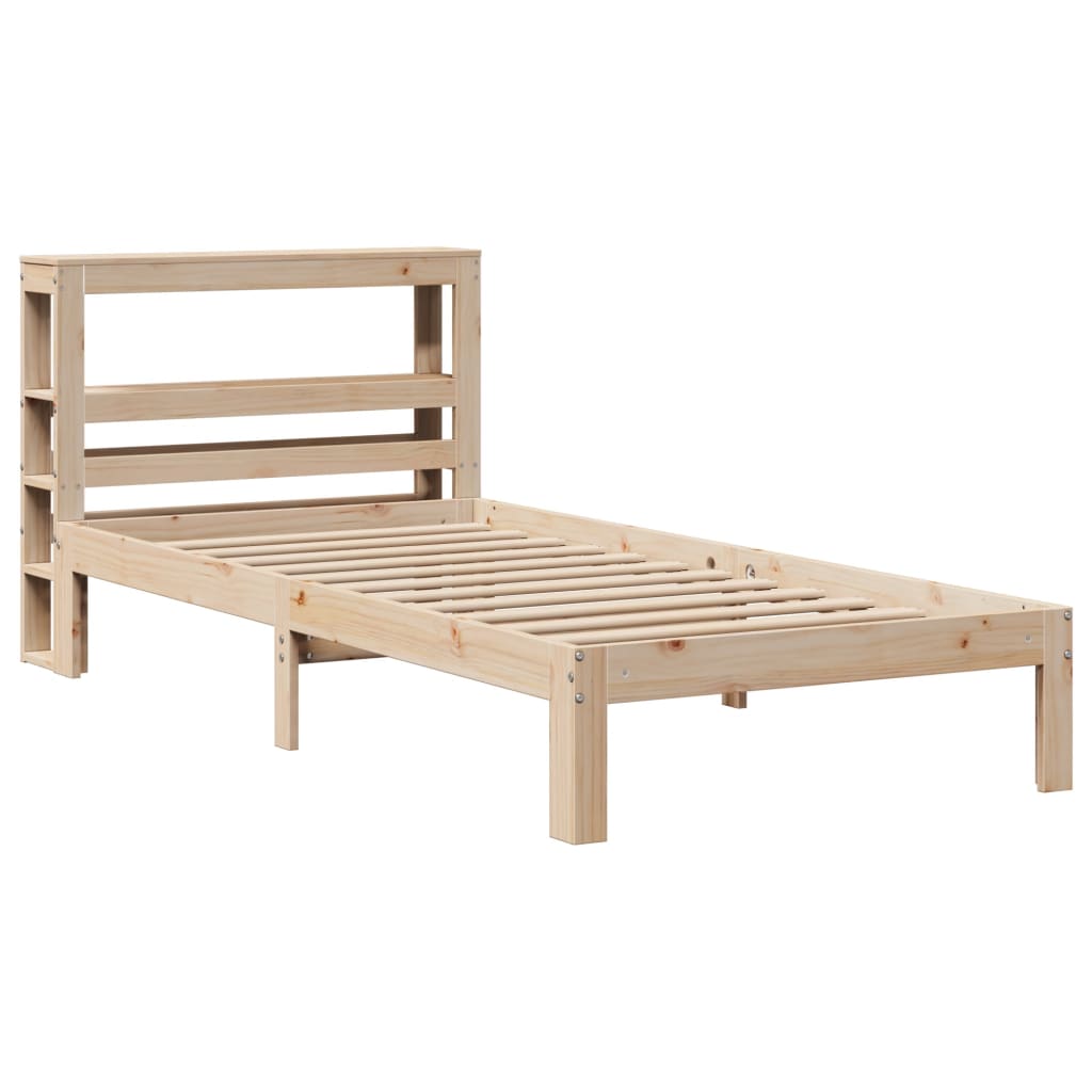 Sengeramme med hodegavl 90x190 cm heltre furu