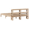 Sengeramme med hodegavl 140x190 cm heltre furu