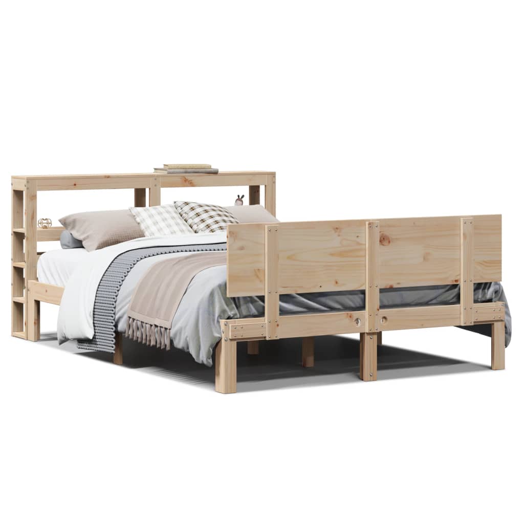 Sengeramme med hodegavl 120x190 cm heltre furu
