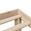 Sengeramme med hodegavl 140x190 cm heltre furu