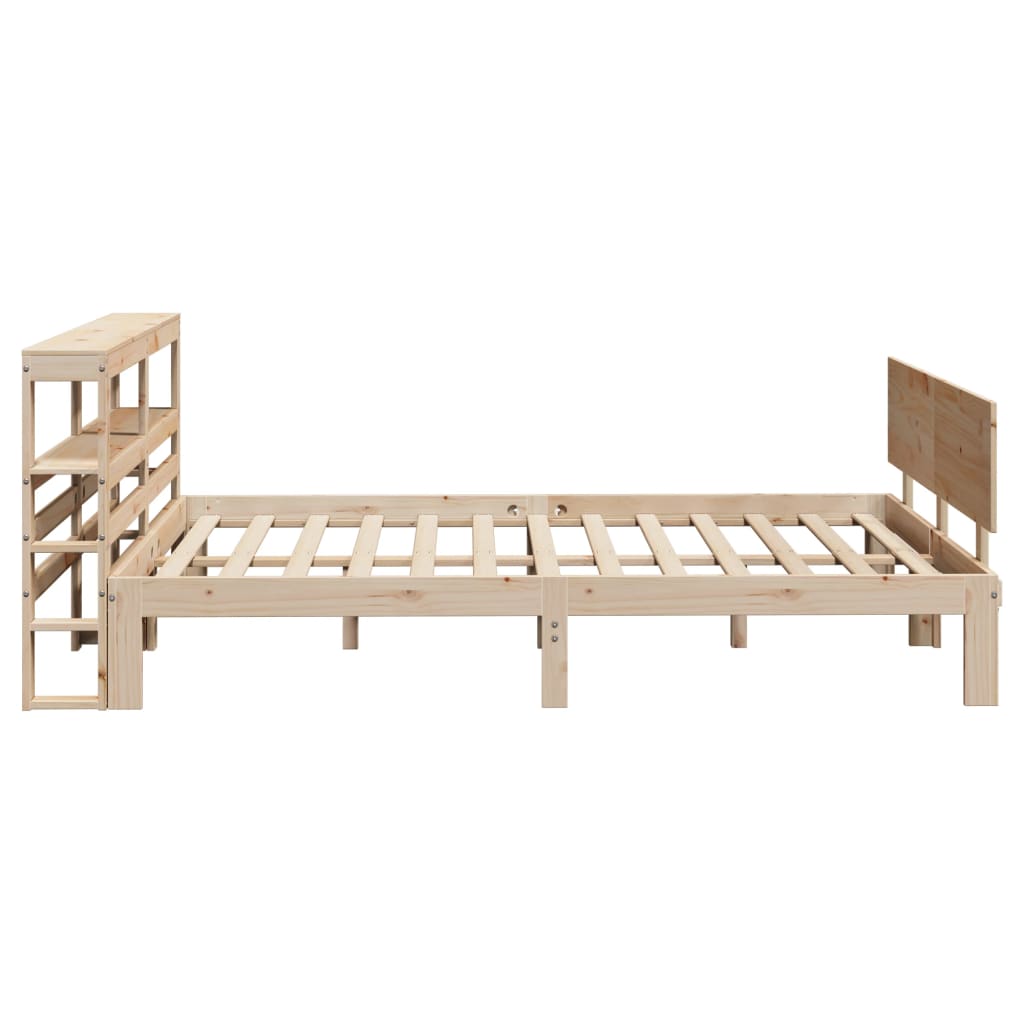 Sengeramme med hodegavl 140x200 cm heltre furu