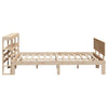 Sengeramme med hodegavl 140x200 cm heltre furu