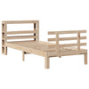 Sengeramme med hodegavl 90x190 cm heltre furu
