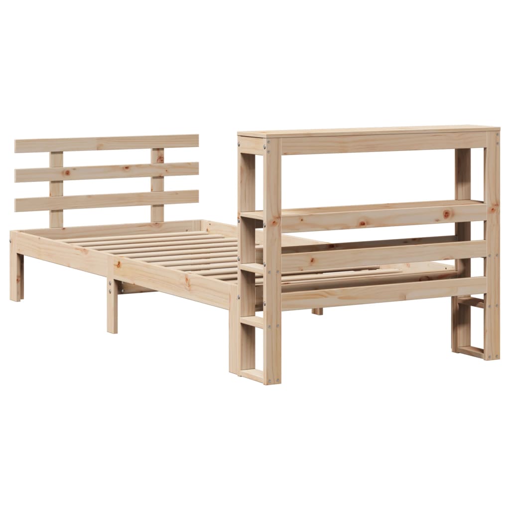 Sengeramme med hodegavl 90x190 cm heltre furu