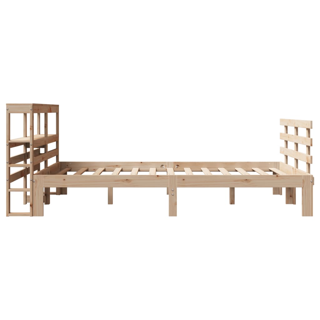 Sengeramme med hodegavl 150x200 cm heltre furu