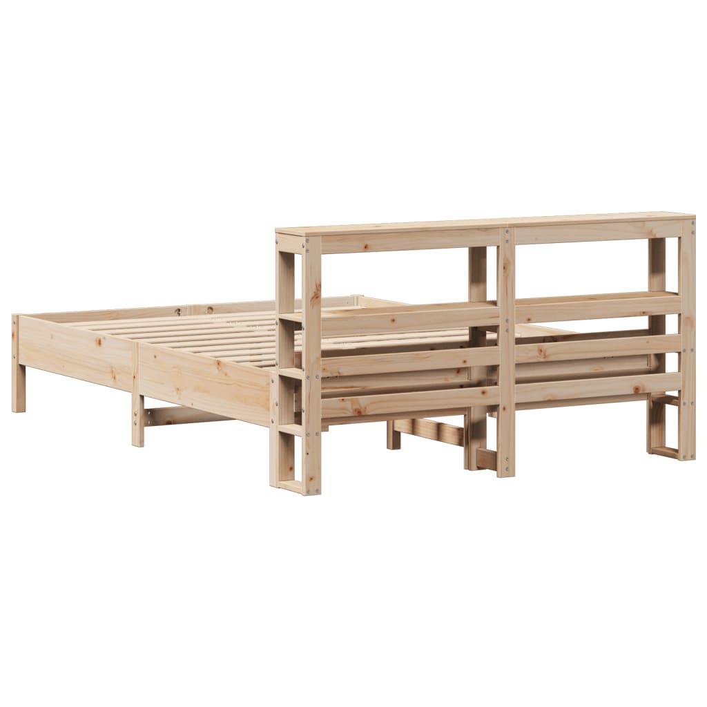 Sengeramme uten madrass 140x200 cm heltre furu