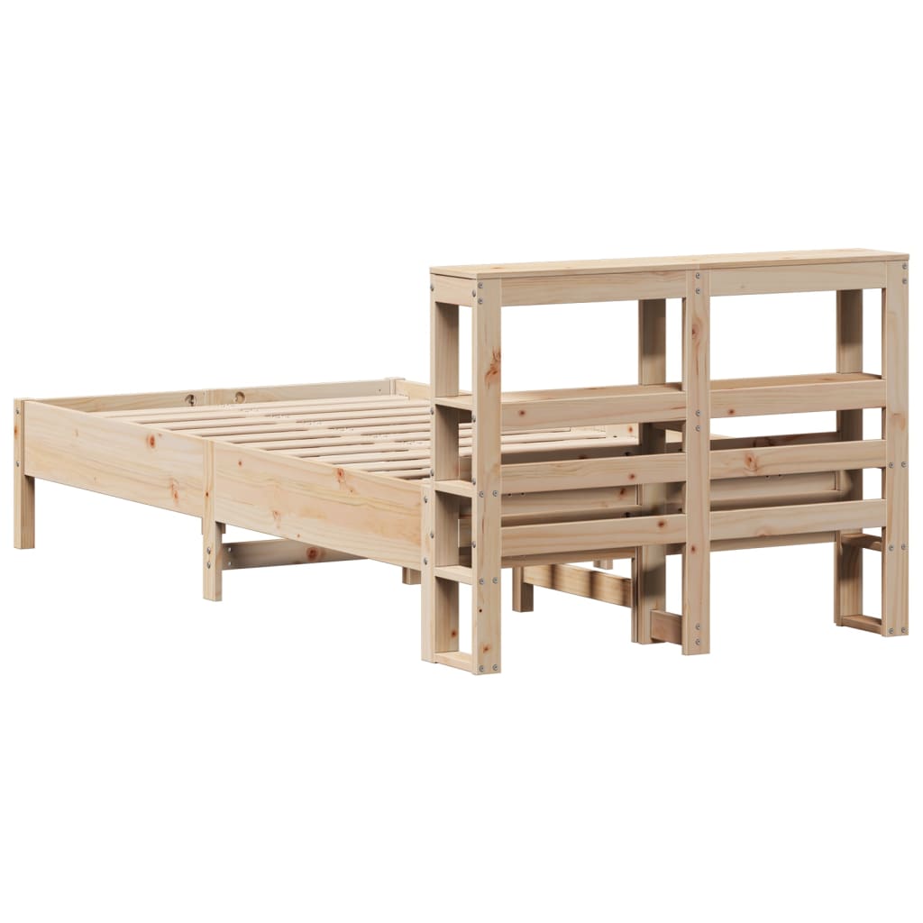 Sengeramme uten madrass 75x190 cm heltre furu