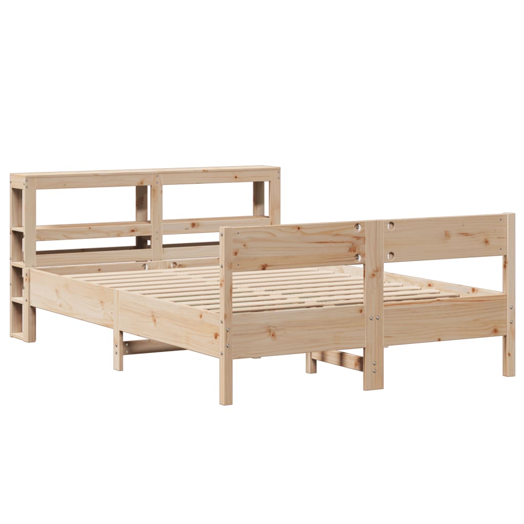 Sengeramme uten madrass 150x200 cm heltre furu