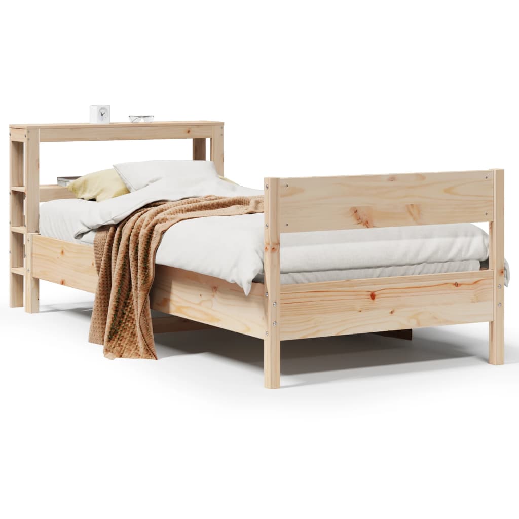 Sengeramme uten madrass 75x190 cm heltre furu