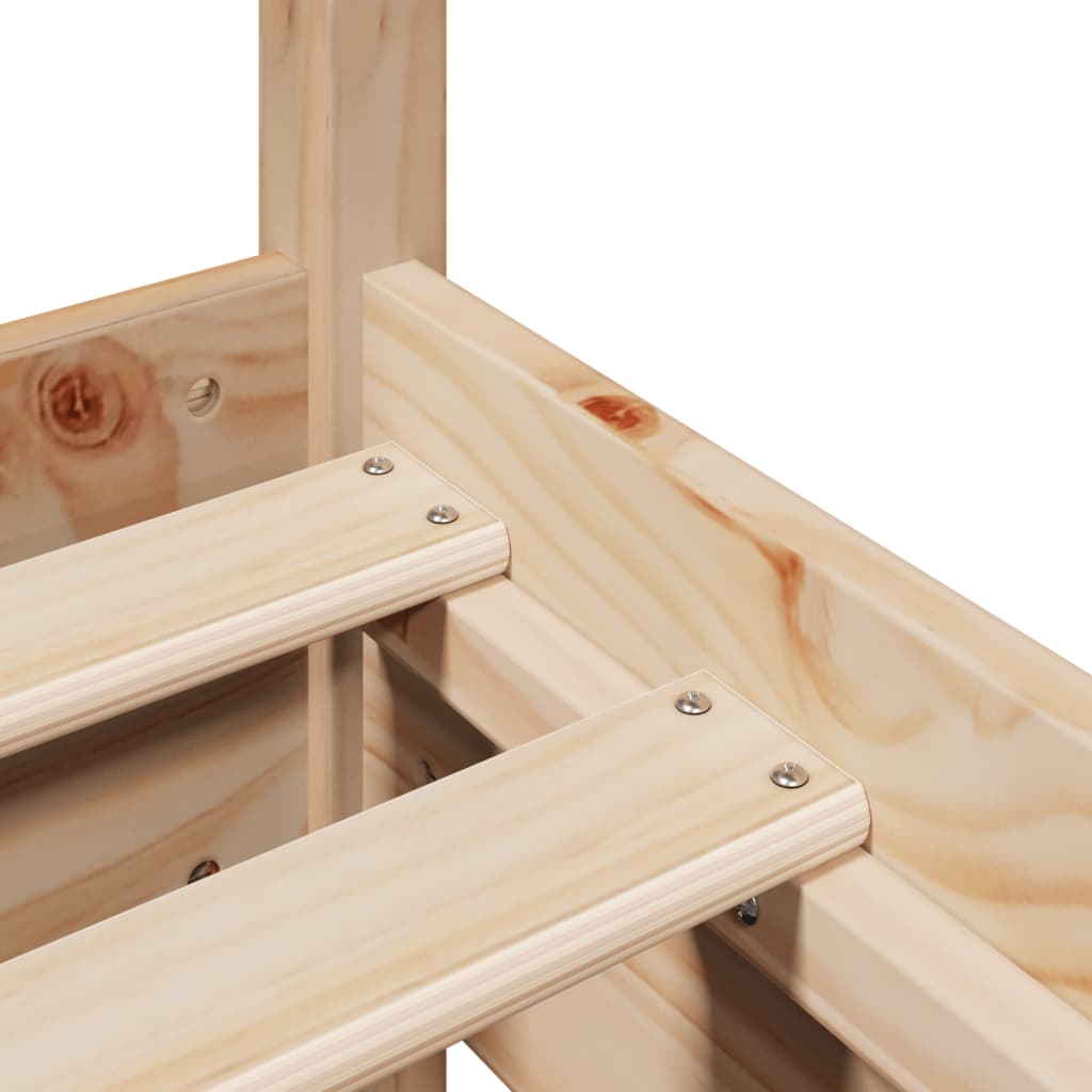 Sengeramme uten madrass 75x190 cm heltre furu