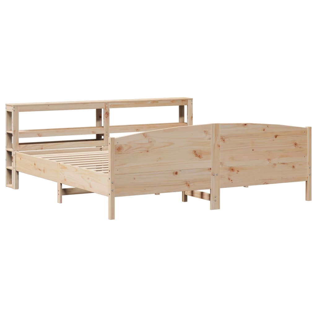 Sengeramme uten madrass 180x200 cm heltre furu
