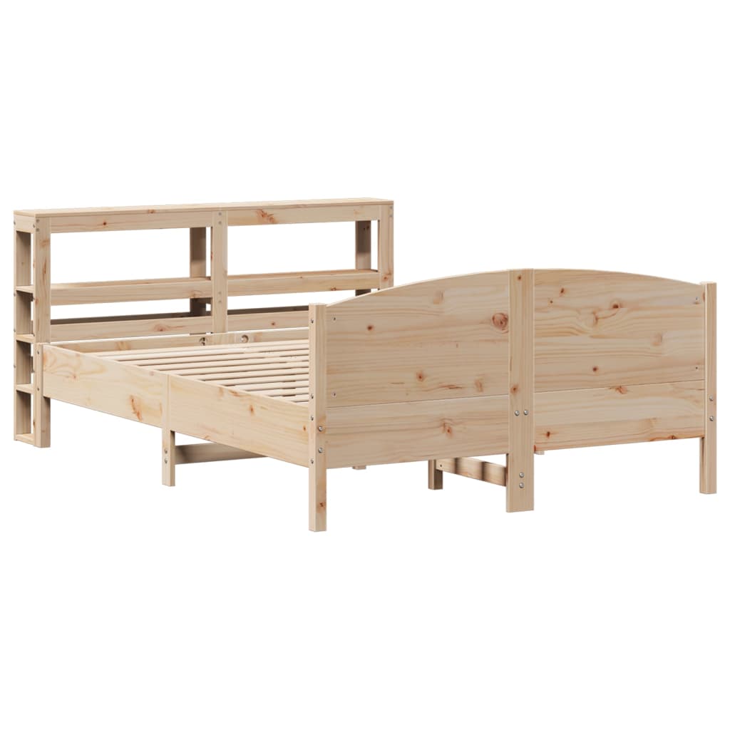 Sengeramme uten madrass 140x200 cm heltre furu