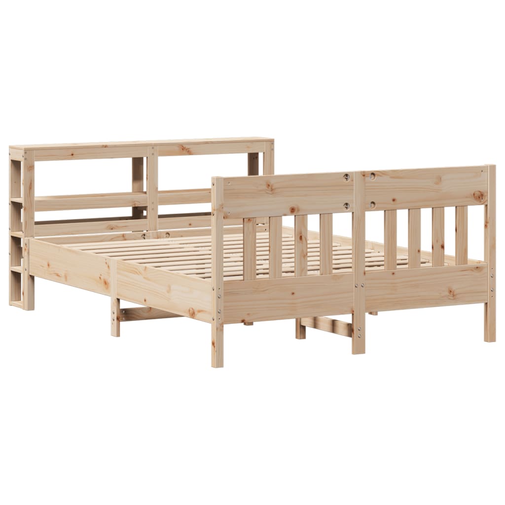Sengeramme uten madrass 160x200 cm heltre furu