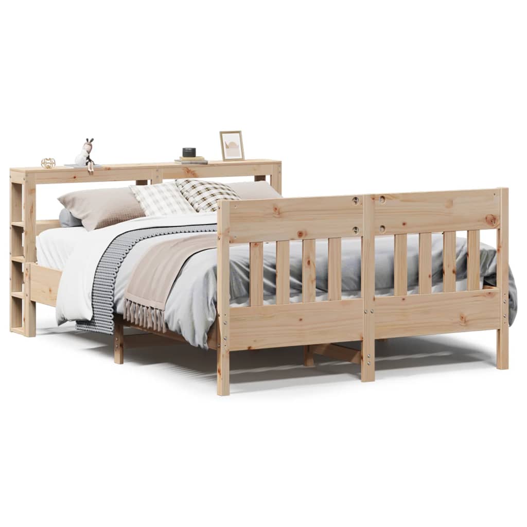 Sengeramme uten madrass 140x190 cm heltre furu