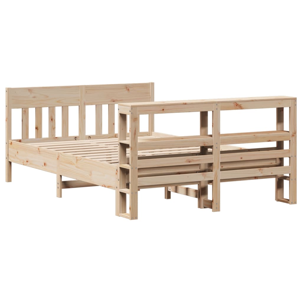 Sengeramme uten madrass 140x190 cm heltre furu