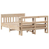 Sengeramme uten madrass 140x190 cm heltre furu