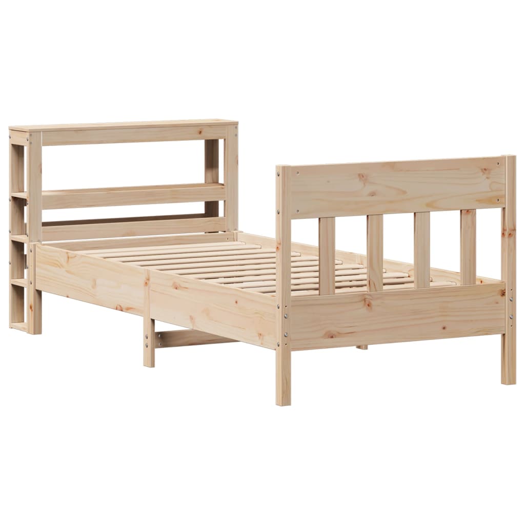 Sengeramme uten madrass 75x190 cm heltre furu