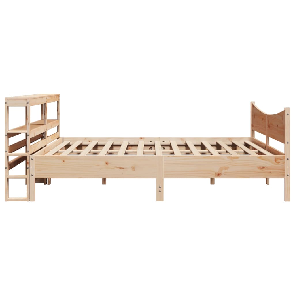 Sengeramme med hodegavl 180x200 cm heltre furu